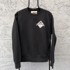 Vintage Beaver Canoe Black crewneck sweatshirt size medium